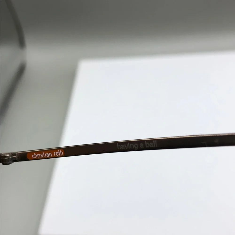 Christian Roth Having a Ball CRX-00020 Round Tortoise  FRAMES ONLY Unisex Italy - Picture 5 of 11